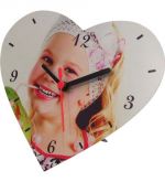 Relógio Personalizado com foto coração